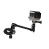 Clamp clip mount - selfie stick - flex jaw - for GoPro Hero 8 9 10 Xiaomi YI 4K SJ4000 SJ5000 SJ6000Mounts