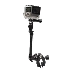 Clamp clip mount - selfie stick - flex jaw - for GoPro Hero 8 9 10 Xiaomi YI 4K SJ4000 SJ5000 SJ6000Mounts