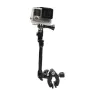 Clamp clip mount - selfie stick - flex jaw - for GoPro Hero 8 9 10 Xiaomi YI 4K SJ4000 SJ5000 SJ6000Mounts