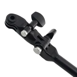 Clamp clip mount - selfie stick - flex jaw - for GoPro Hero 8 9 10 Xiaomi YI 4K SJ4000 SJ5000 SJ6000Mounts