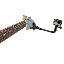 Clamp clip mount - selfie stick - flex jaw - for GoPro Hero 8 9 10 Xiaomi YI 4K SJ4000 SJ5000 SJ6000Mounts
