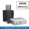 KN330 - USB - Bluetooth - transmitter - audio receiver - 3.5 mm AUX jack - 3 in 1 adapterCables