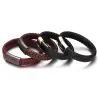 Magnetic buckle - clasp - for leather cord bracelets - stainless steel - DIY - 2 piecesBracelets