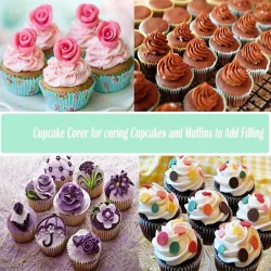 Cupcake / muffin corer - plastic plungerBakeware