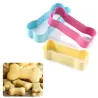 Cookie cutter mold - bone shaped - stainless steel - 5 piecesBakeware