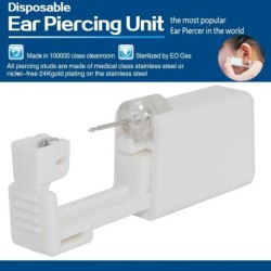 Ear / body piercing - gun / crystal stud - sterile - disposablePiercings