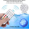 Submersible / underwater light - for aquarium / bathtub - 13LED - 16 RGB - IP68 - with RF remoteLights & lighting