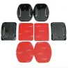 Flat / curved adhesive mount stickers - for GoPro - 8 piecesAccessories