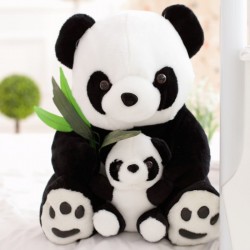 Mother panda with a baby panda - plush toy - 25 cmCuddly toys