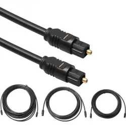 Toslink - digital audio / optic fiber cable - 1m - 2m - 3m - 5m - 10mCables