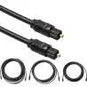Toslink - digital audio / optic fiber cable - 1m - 2m - 3m - 5m - 10mCables