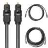 Toslink - digital audio / optic fiber cable - 1m - 2m - 3m - 5m - 10mCables