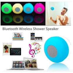 Mini Bluetooth speaker - waterproof - with suction cupBluetooth speakers