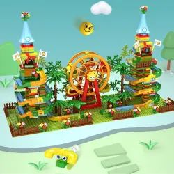 Playground - marble path / ferris wheel - building blocks - toyPuzzles & Games