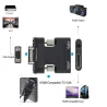 HDMI-compatible to VGA adapter - audio cable - 3.5mm - 1080PCables