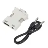 HDMI-compatible to VGA adapter - audio cable - 3.5mm - 1080PCables