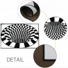 3D geometric vision - optical Illusion - non-slip carpet - matCarpets