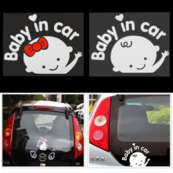Baby In Car - car stickerStickers