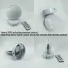 Ceiling / wall lamp - RGB - LED - dimmable - rotatableCeiling lights