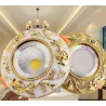 American style - luxurious gold ceiling lamp - spot light - recessed - dimmable - COB - LED - 3W / 5W / 7WSpotlights