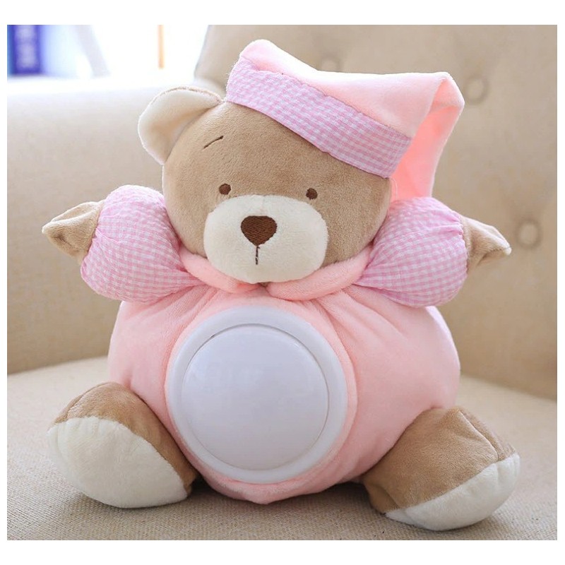 Plush teddy bear - with sound / light - 25cmCuddly toys