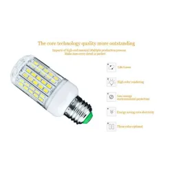 E26 - E27 - E14 - E12 - B22 - GU10 - G9 - 12V-24V - 5730 SMD - LED bulbE14