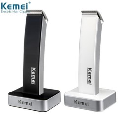 Kemei KM-619 - hair trimmer - rechargeable - super slim - with standHair trimmers