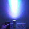 E14 - E27 - GU10 / 5W - 7W - AC110V - 220V - dimmable LED RGB bulb with IR 16 colors remote controllerE14
