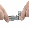 GoPro - action camera - bicycle wheel mount - wheel hub - bracket holder - steelMounts