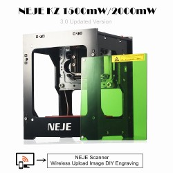 NEJE - mini DIY laser engraver - engraving / cutting machine - laser printer - 405nm - 1500mW / 2000mWEngraving machines