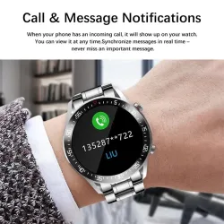 Luxurious Smart Watch - heart rate monitor - blood pressure - waterproof - iOS AndroidSmart-Wear