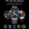 Luxurious Smart Watch - heart rate monitor - blood pressure - waterproof - iOS AndroidSmart-Wear