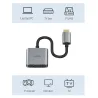 HDMI-compatible to VGA adapter - micro USB - with video / audio power - 1080PAudio