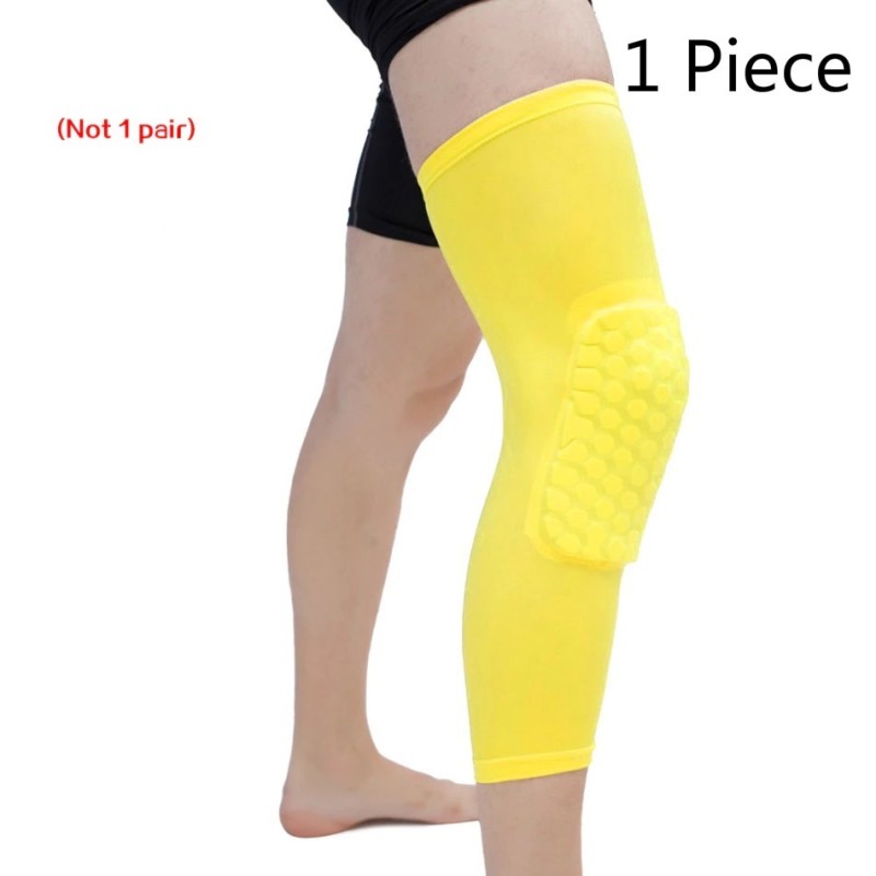 Protective knee / elbow pads - compression sleeve - with honeycomb foam - fitness - sportsSport & Outdoor
