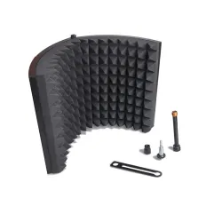 Professional studio soundproofing panel - soundproof shield - microphone acoustic isolator - foldable - alloyMicrophones