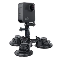 Car window suction cup - 1/4" tripod - adapter - mount for GoPro / SJCAM Xiaomi Yi 4KMounts