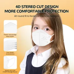 Face / mouth protective masks - antibacterial - 4-ply - FPP2 - KN95 - for childrenMouth masks