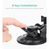 Car window suction cup - 1/4" tripod - adapter - mount for GoPro / SJCAM Xiaomi Yi 4KMounts