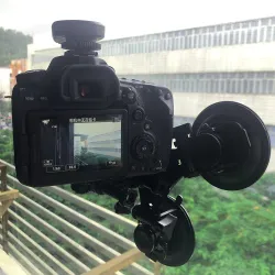 Car window suction cup - 1/4" tripod - adapter - mount for GoPro / SJCAM Xiaomi Yi 4KMounts