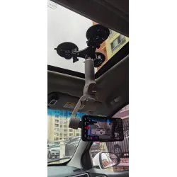 Car window suction cup - 1/4" tripod - adapter - mount for GoPro / SJCAM Xiaomi Yi 4KMounts