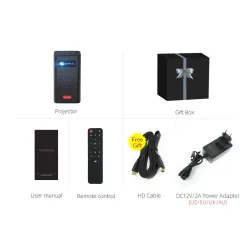 BYINTEK P20 M - Pico Smart - mini portable projector - screenless TV - Android - Wifi - LED - DLP - 4K - 1080PProjectors