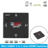 HDMI switch - splitter - 3 input 1 output - mini 3 port - for HDTV 1080PSplitters