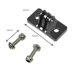 Aluminum helmet mount - for GoPro Hero camerasMounts