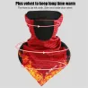 Multifunction scarf - cycling half face mask - balaclava - winter sports - unisexWinter Sport