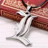 Death note - letter L pendant - with rope necklaceNecklaces