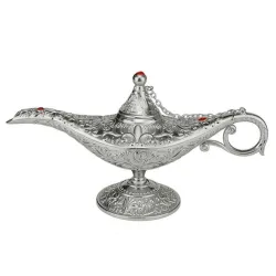 Traditional hollow Aladdin's magic lamp - Vintage ornamentDecoration