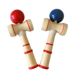 Wooden Kendama toys - juggling ball - stress relief / educational toy - for adult / children - 12cmFidget Spinner
