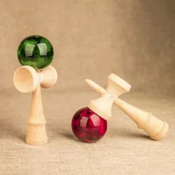 Wooden Kendama toys - colorful juggling ball - stress relief / educational toy - for adult / children - 18cmFidget Spinner