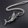 Necklace with swordfish - stainless steel - unisexNecklaces
