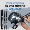 Liquid silver marker - mirror chrome finish - permanent inkPens & Pencils
